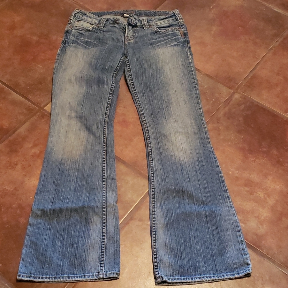 Silver jeans